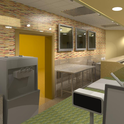 Pool Side Cafe - New Project 2025 05 15T150931.091 Residential front entrance architectural view