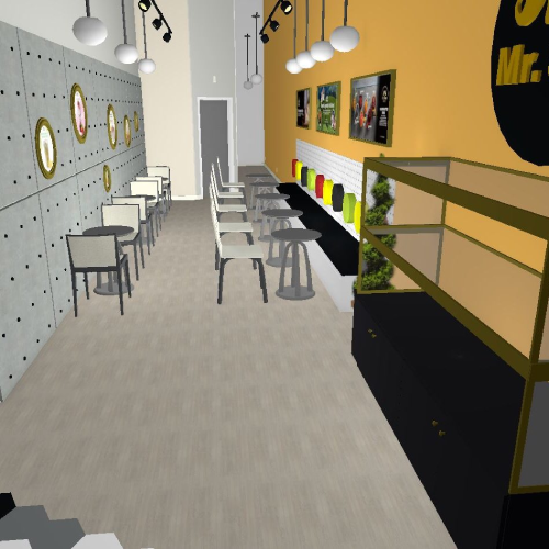 Mr. Sun Boba Tea - New Project 2025 05 15T152154.445 Office lobby with custom design elements