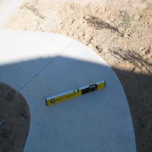 Clean office layout design with open desk areas