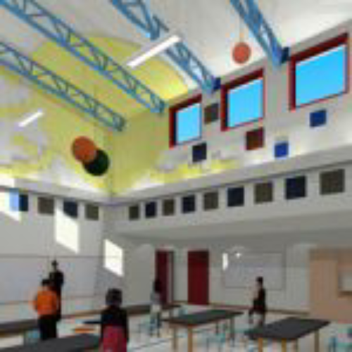 Conceptual architectural design project layout