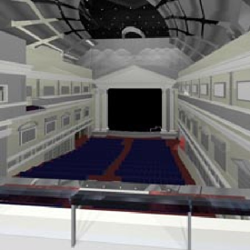 Modern reception and waiting area design