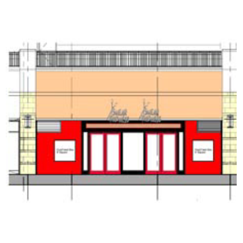 Office redesign featuring green elements