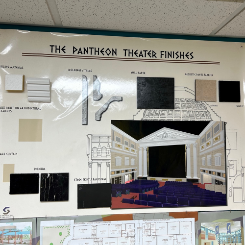 Open office concept with flexible working solutions