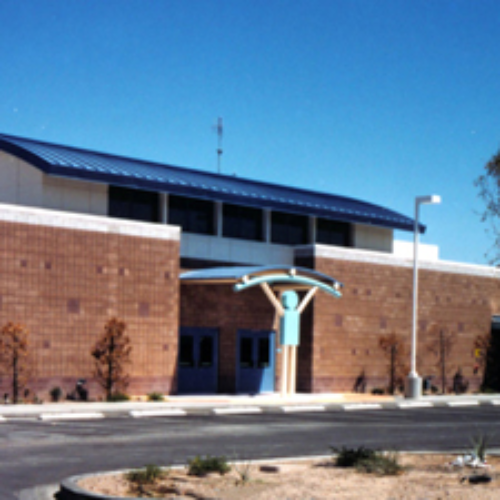 Employee relaxation zone with modern seating