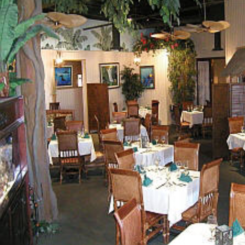 Hawaiian Plantation Restaurant - New Project 89 Sustainable living community design concept render