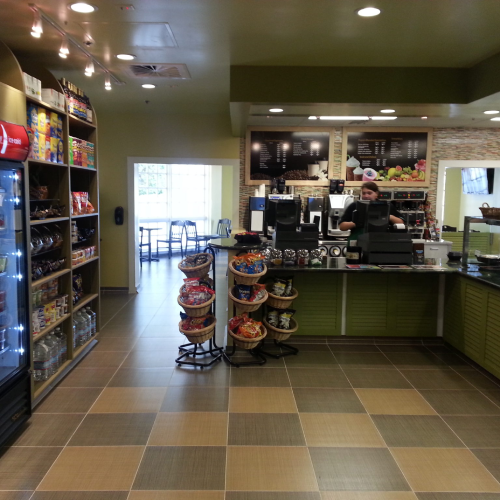 Pool Side Cafe - New Project 98 Clean design concept with minimalist approach