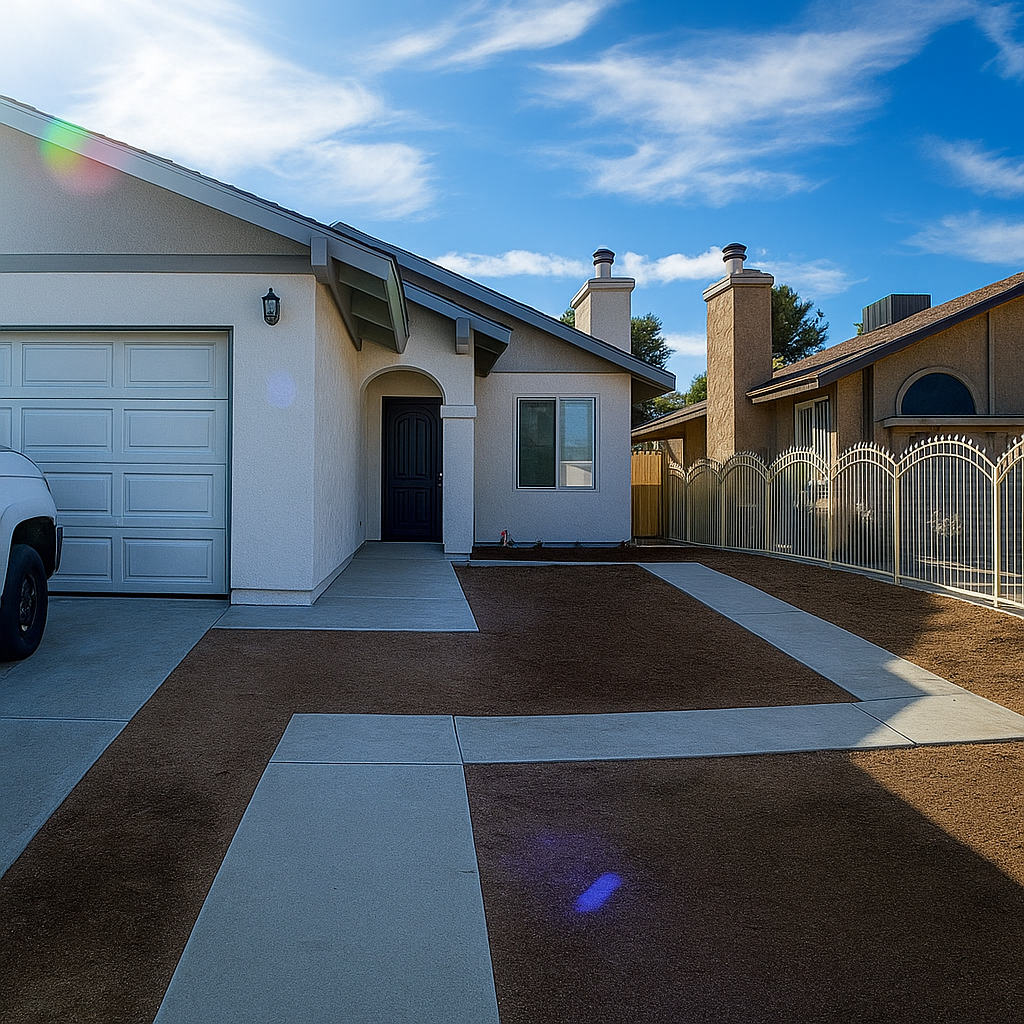 Architectural 3D rendering for modern workspace