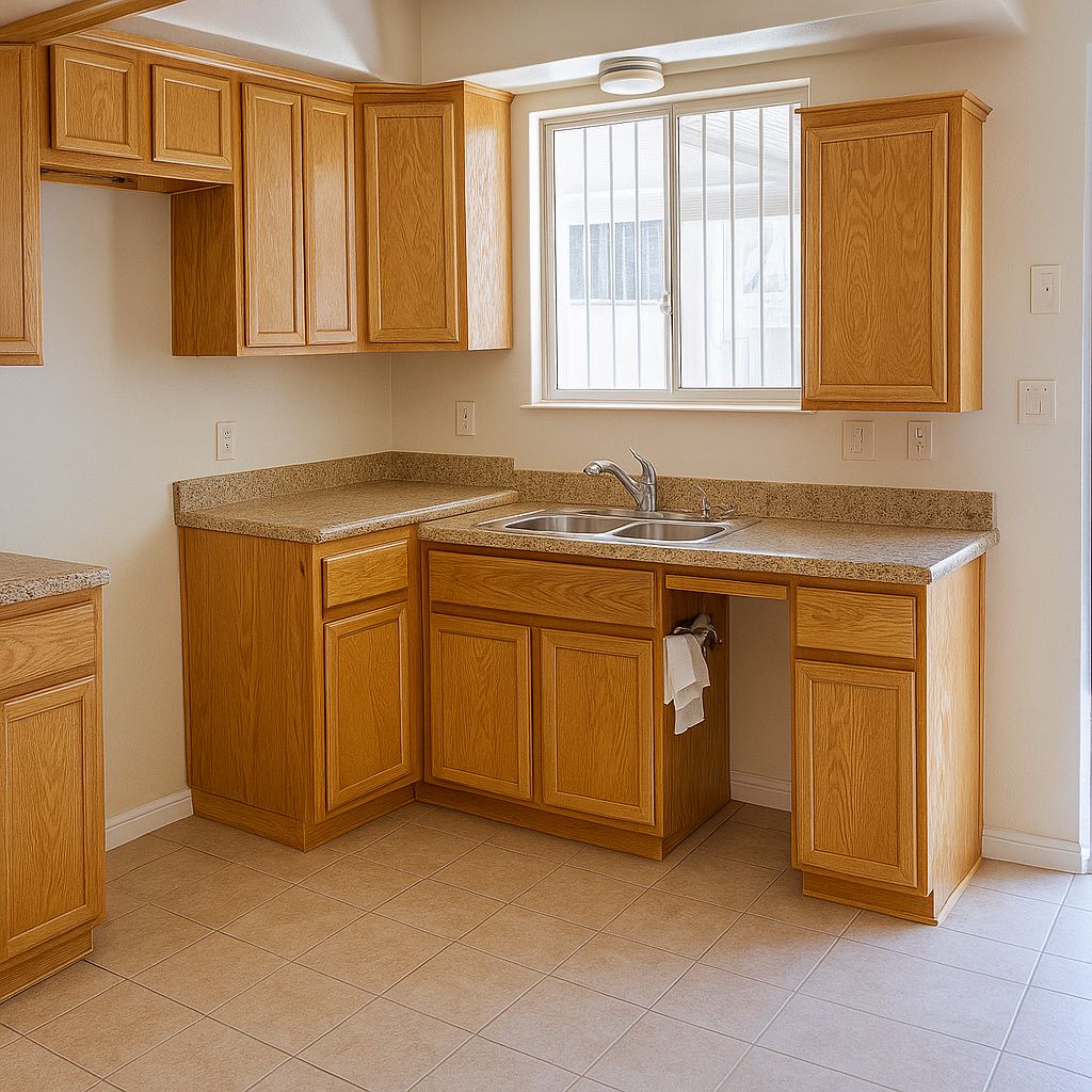 AI-generated office design visualization