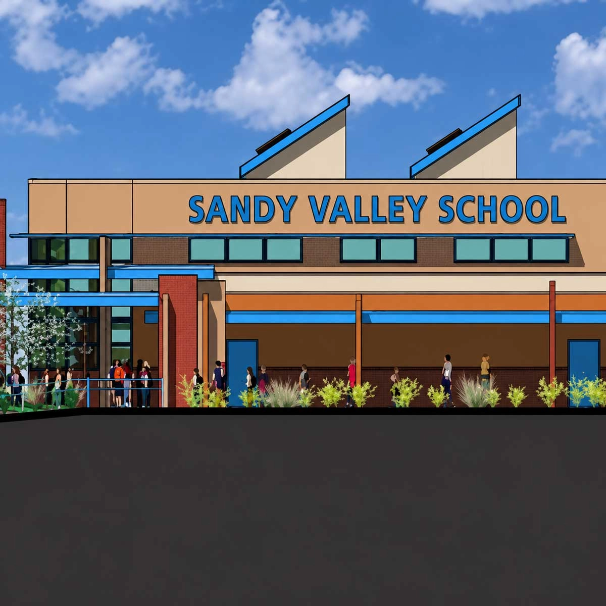 Sandy Valley Elevation